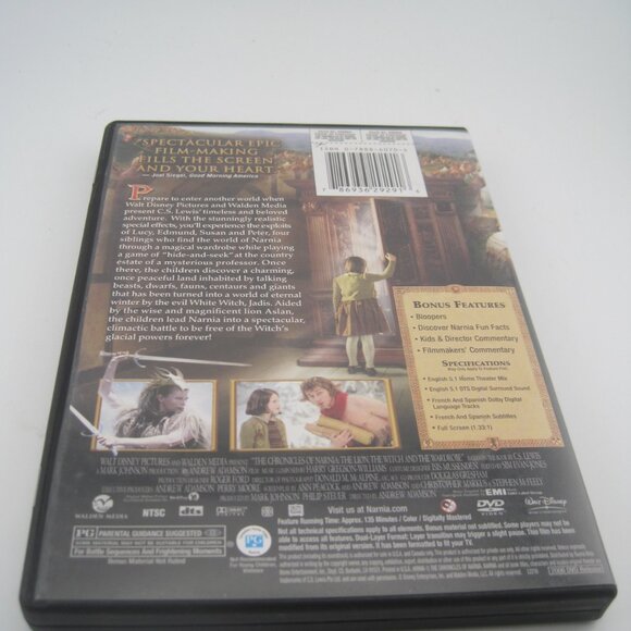 Narnia: The Lion, The Witch and The Wardrobe (DVD) (Full Screen) (PG) (135 Mins) - Picture 3 of 4